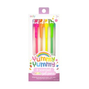 Yummy Yummy 6 Scented Neon Gel Pens Yummy Yummy 6 Scented Neon Gel Pens