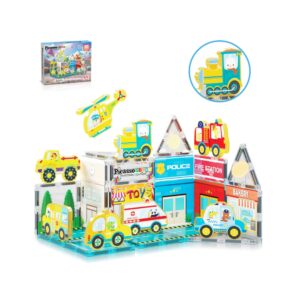 Magnetic Metro City 26 Pieces Magnetic Metro City 26 Pieces