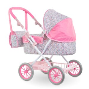 Brt Pink Floral Carriage14/17 Inch Brt Pink Floral Carriage14/17 Inch