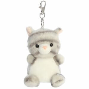 Silver Kitty Clip-On Palm Pal Silver Kitty Clip-On Palm Pal