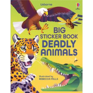 Big Sticker Book - Deadly Anim Big Sticker Book - Deadly Anim