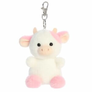 Belle Strawberry Cow Clip-On Palm Pal Belle Strawberry Cow Clip-On Palm Pal