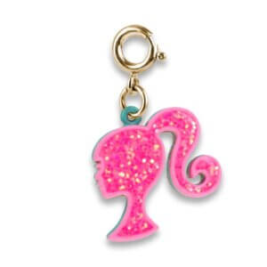 Gold Glitter Barbie Charm Gold Glitter Barbie Charm