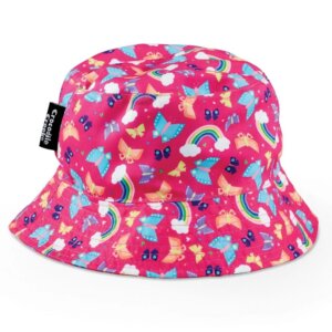 Garden Bucket Hat - Butterfly Rainbow Garden Bucket Hat - Butterfly Rainbow